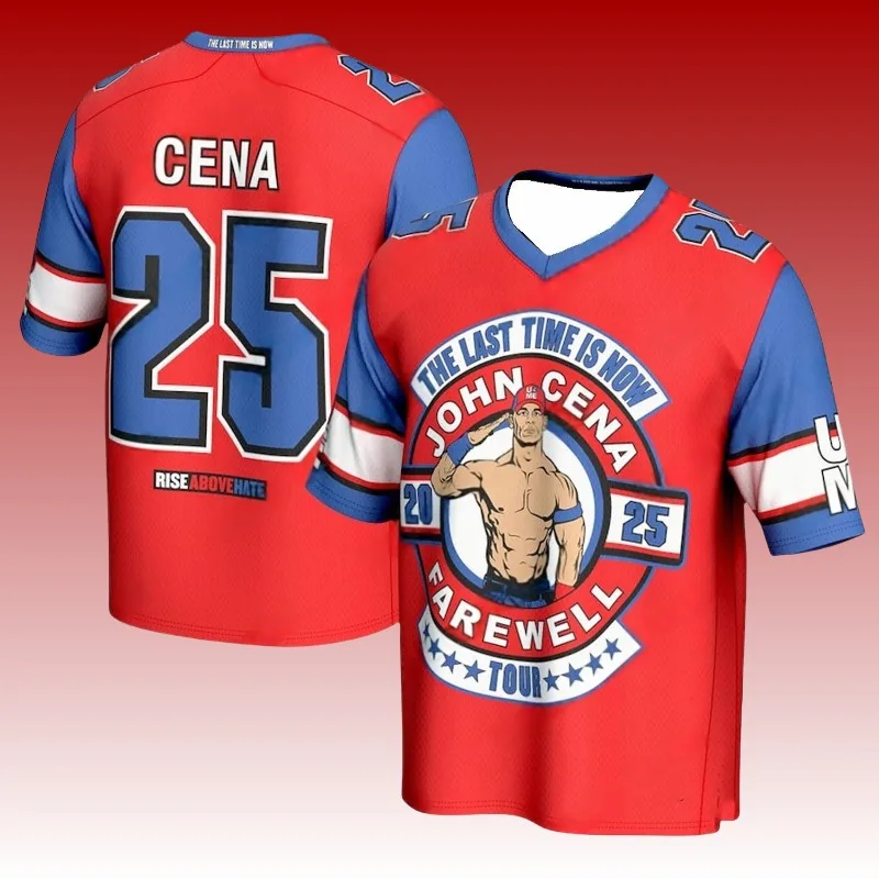 WWE Fashion 2025 New John Cena Children/Adult Printed Short Sleeved Quick Drying T-shirt Loose and Comfortable Casual Top
WWE Fashion 2025 New John Cena Children/Adult Printed Short Sleeved Quick Drying T-shirt Loose and Comfortable Casual Top