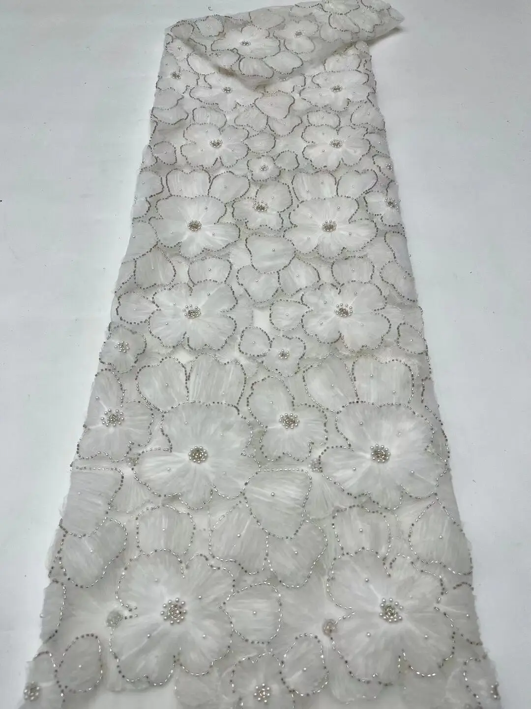 African Nigerian French Tulle Lace Fabric With J-1228652 Embroidery Sewing Net Mesh Dresses Beaded Lace Fabric
African Nigerian French Tulle Lace Fabric With J-1228652 Embroidery Sewing Net Mesh Dresses Beaded Lace Fabric