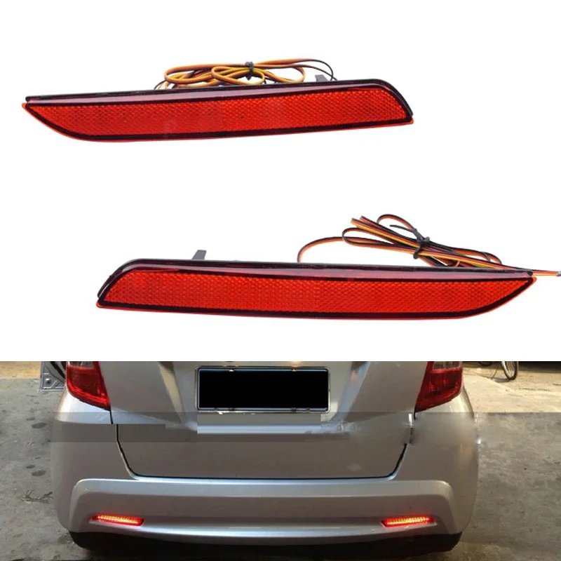 1 Pair LED Durable Car Rear Bumper Lights for Honda Fit 2010 2011 2012 2013 ABS 12 V Waterproof Auto Fog Lamp Brake Light
1 Pair LED Durable Car Rear Bumper Lights for Honda Fit 2010 2011 2012 2013 ABS 12 V Waterproof Auto Fog Lamp Brake Light