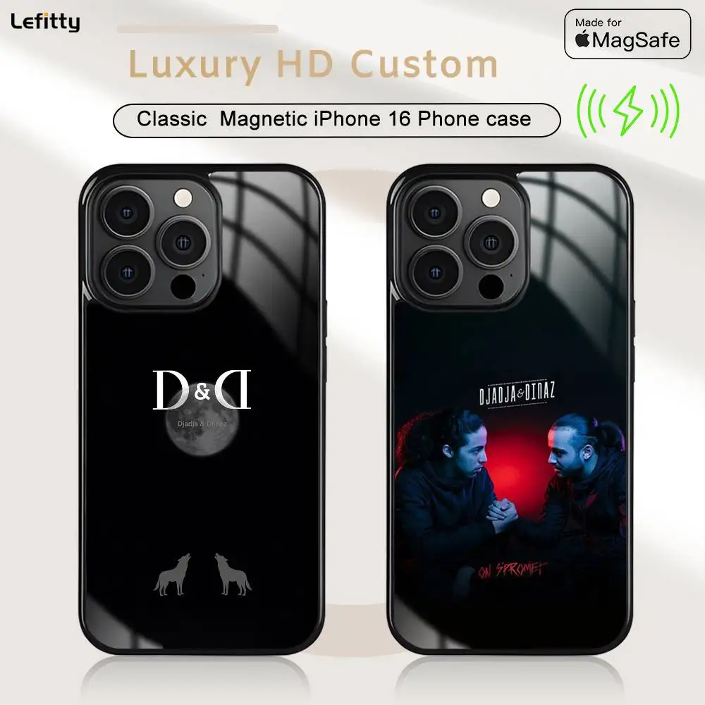 D-Djadja & D-Dinaz Phone Case MagSafe Magnetic For iPhone 16 15 14 13 12 11 Pro Plus Max Mini Wireless Charger Funda
D-Djadja & D-Dinaz Phone Case MagSafe Magnetic For iPhone 16 15 14 13 12 11 Pro Plus Max Mini Wireless Charger Funda
