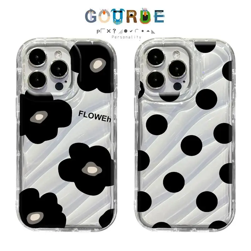 Gourde Black Flower Wavy Soft TPU Clear Case for iPhone 16 Pro Max 11 13 14 12 XR XS Max 7 8 Plus 15promax 14promax Fundas Cover
Gourde Black Flower Wavy Soft TPU Clear Case for iPhone 16 Pro Max 11 13 14 12 XR XS Max 7 8 Plus 15promax 14promax Fundas Cover