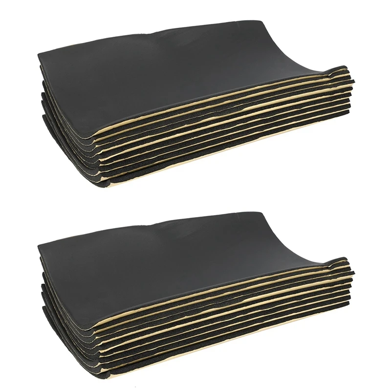 18Pcs Car Sound Deadening Mat, Butyl Automotive Sound Deadener, Audio Noise Insulation And Dampening
18Pcs Car Sound Deadening Mat, Butyl Automotive Sound Deadener, Audio Noise Insulation And Dampening