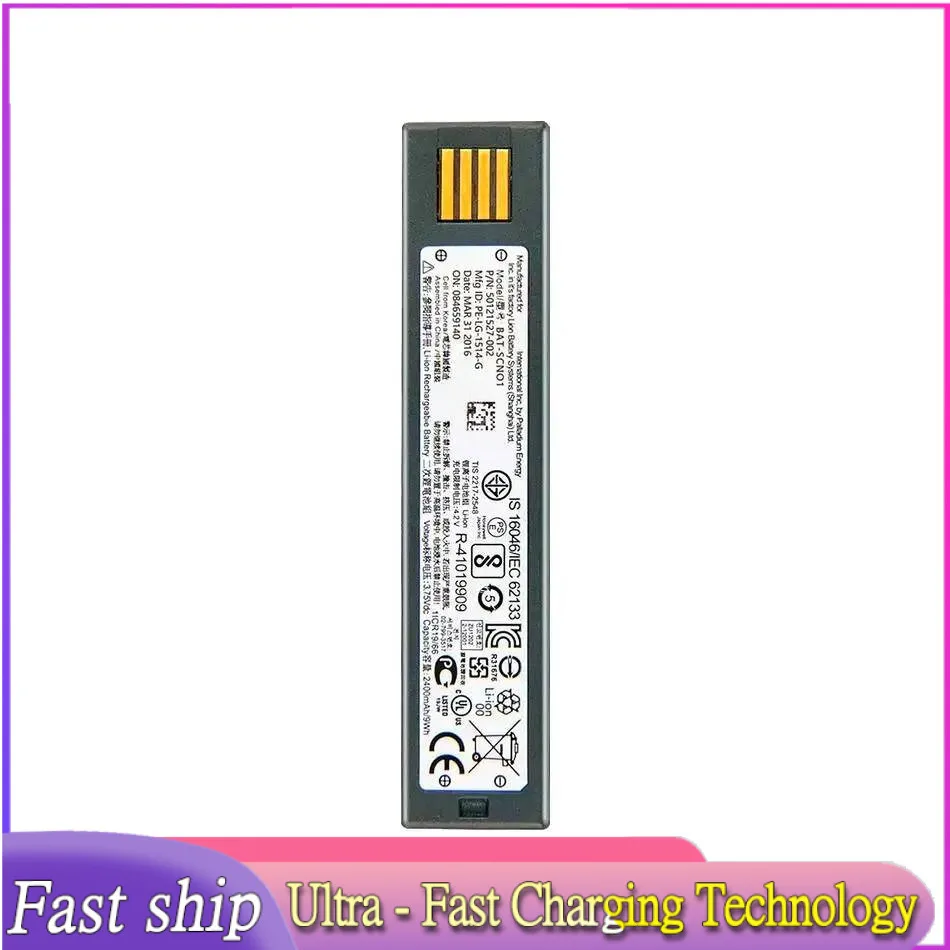 Scanners Battery 2400Mah For Honeywell 1202G 1902GHD Gsr 1452G 4820 3820 Bat-SCN01 General
Scanners Battery 2400Mah For Honeywell 1202G 1902GHD Gsr 1452G 4820 3820 Bat-SCN01 General