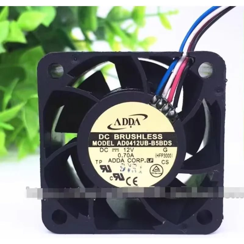 ADDA AD0412UB-B5BDS DC 12V 0.70A 40x40x28mm 4-Wire Server Cooling Fan
ADDA AD0412UB-B5BDS DC 12V 0.70A 40x40x28mm 4-Wire Server Cooling Fan