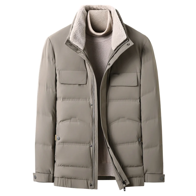 High Quality Men's Duck Down Jacket 2026 Autumn Winter Casual Puffer Coats Outwear Windproof Warm Fur Collar Padded Top Clothing
High Quality Men's Duck Down Jacket 2026 Autumn Winter Casual Puffer Coats Outwear Windproof Warm Fur Collar Padded Top Clothing
