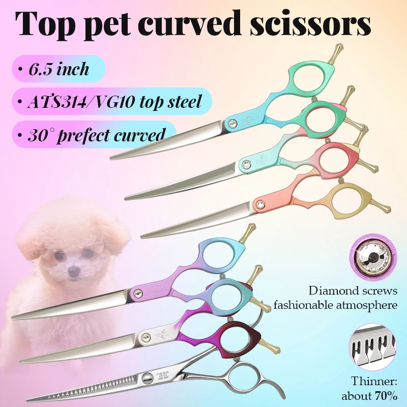 Crane High-end Asian Scissors Pet Grooming Dogs Grooming Lightweight Bending Thinning Scissors for Fine Beauty Facial Trimming
Crane High-end Asian Scissors Pet Grooming Dogs Grooming Lightweight Bending Thinning Scissors for Fine Beauty Facial Trimming