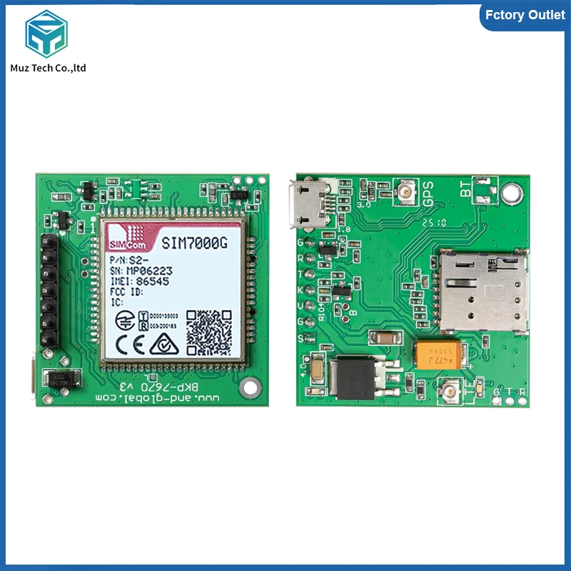 SIM7000G Push Nano Side Way SIM Slot Core Board SIMCOM LPWA+GSM+NBIOT+CATM Module Breakout Board Global Band
SIM7000G Push Nano Side Way SIM Slot Core Board SIMCOM LPWA+GSM+NBIOT+CATM Module Breakout Board Global Band 