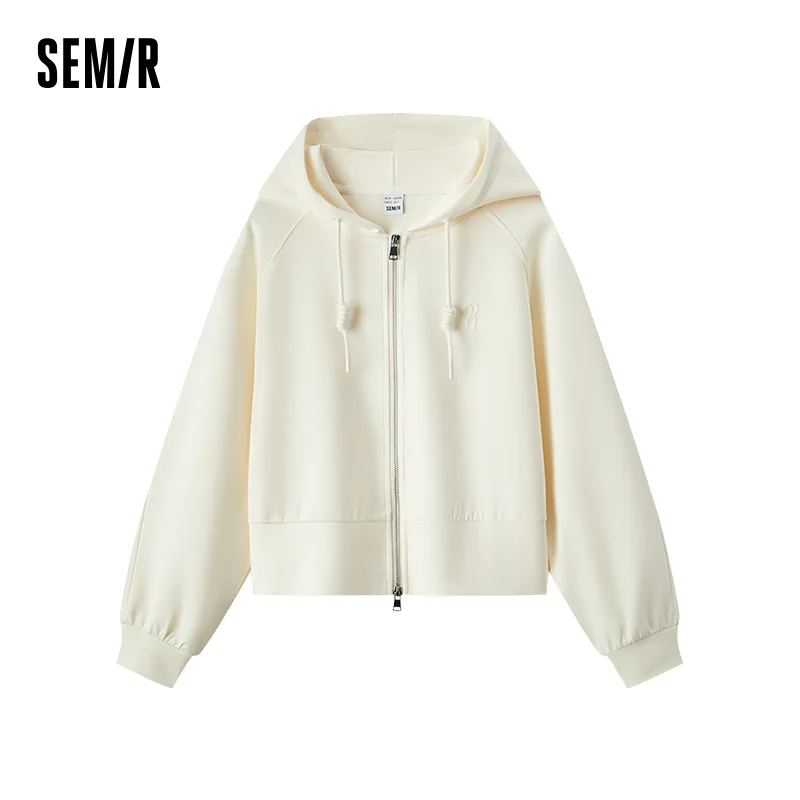 Куртка Semir, женская тонкая куртка с рукавами реглан, простая свободная куртка с капюшоном и буквами, осенние топы в повседневном стиле для женщин, женская одежда
Куртка Semir, женская тонкая куртка с рукавами реглан, простая свободная куртка с капюшоном и буквами, осенние топы в повседневном стиле для женщин, женская одежда