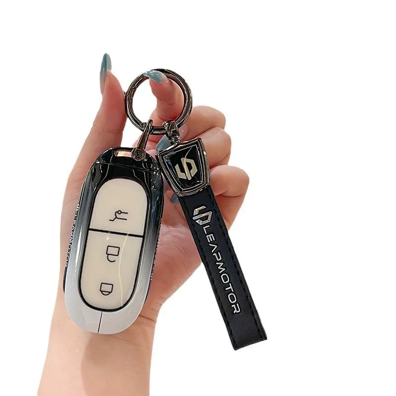 Premium Zinc Alloy Key Cover Case for Leapmotor C01/C10 EREV/C11 EV/C16 (2024) - Protective Key Fob Shell Key Bag Chain
Premium Zinc Alloy Key Cover Case for Leapmotor C01/C10 EREV/C11 EV/C16 (2024) - Protective Key Fob Shell Key Bag Chain