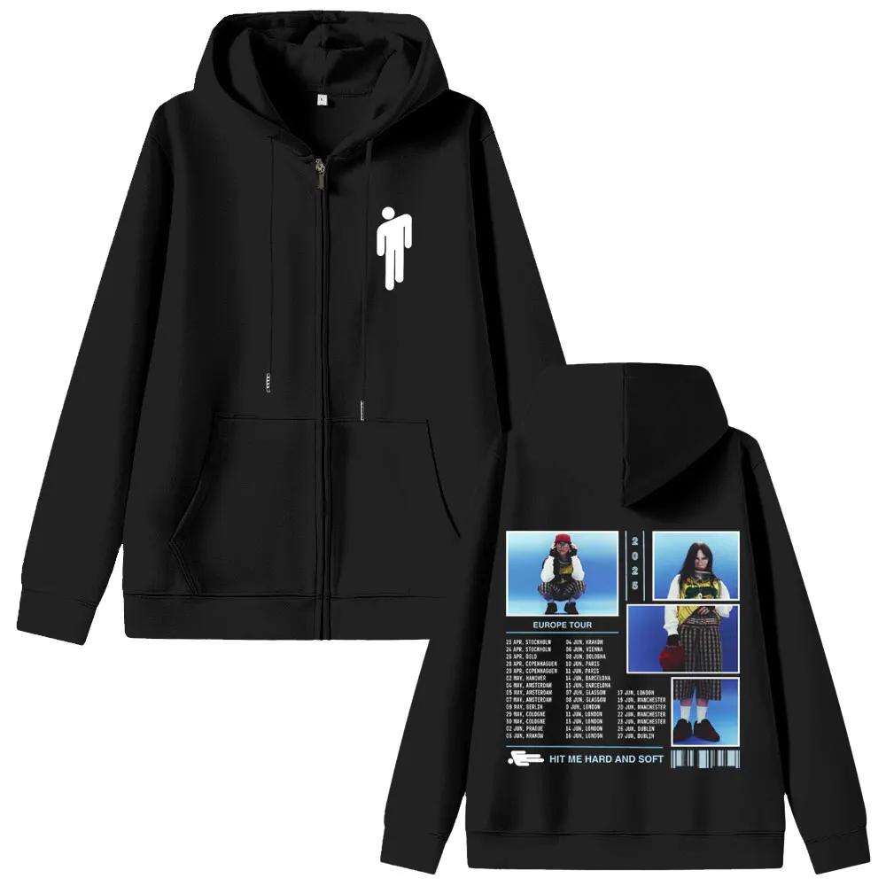 Hot Sale Hit Me Hard and Soft Tour 2025 Zipper Hoodie Men Women Fashion Trend Zip Up Jacket Unisex Aesthetic Zip Up Sweatshirts
Hot Sale Hit Me Hard and Soft Tour 2025 Zipper Hoodie Men Women Fashion Trend Zip Up Jacket Unisex Aesthetic Zip Up Sweatshirts