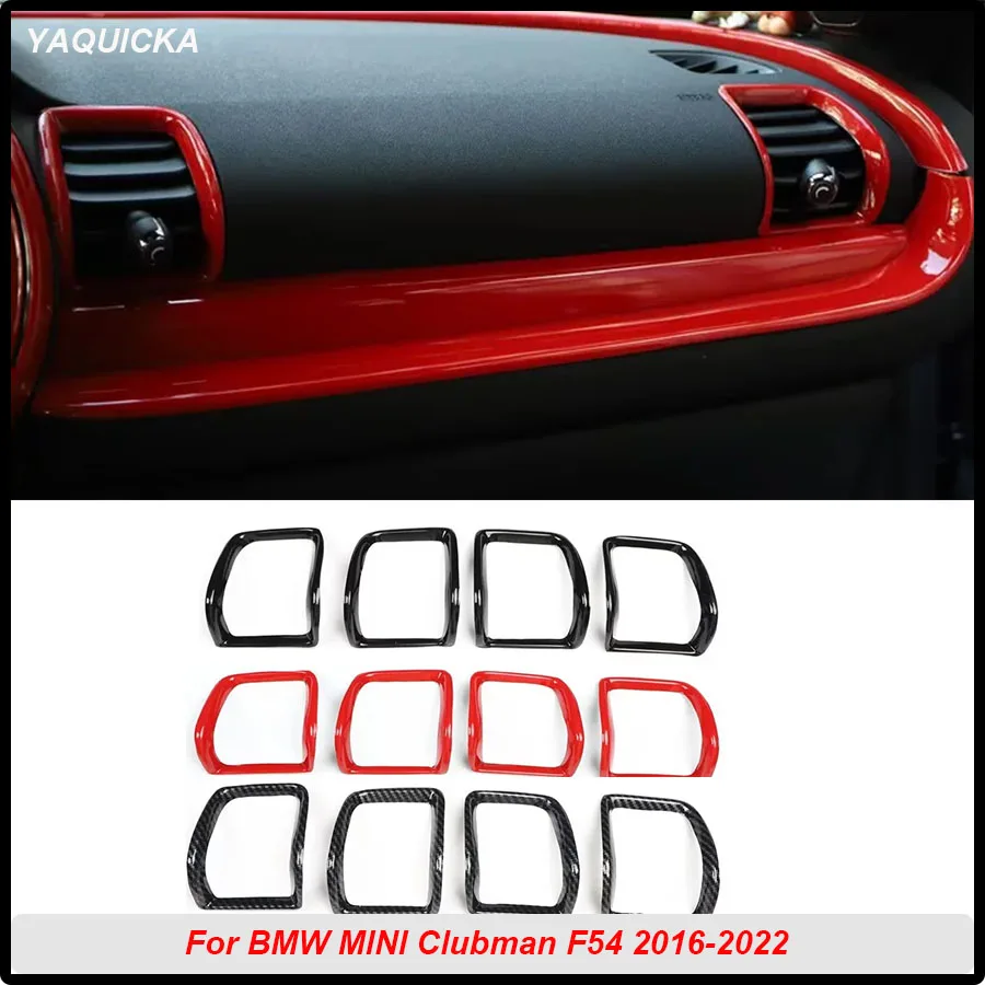 Car Front Dashboard Air Vent Frame ABS Stickers For BMW MINI Clubman F54 2016-2022 Interior Accessories Styling 4pcs
Car Front Dashboard Air Vent Frame ABS Stickers For BMW MINI Clubman F54 2016-2022 Interior Accessories Styling 4pcs