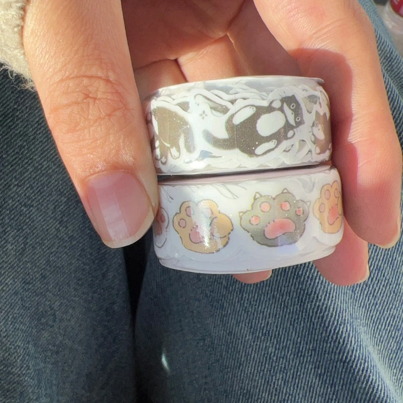 1pc 15mmx5m Decorative Kawaii Lovely Cat Washi Tape Set for Scrapbooking Journaling Adhesive Masking Tape Cute Stationery
1pc 15mmx5m Decorative Kawaii Lovely Cat Washi Tape Set for Scrapbooking Journaling Adhesive Masking Tape Cute Stationery