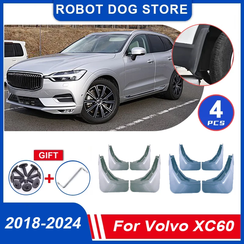 4PCS Car Mudguards For Volvo XC60 2020 Accessories 2018-2024 Body Part Mud Flaps Part Splash Guards Fender Flare Car Accessorie
4PCS Car Mudguards For Volvo XC60 2020 Accessories 2018-2024 Body Part Mud Flaps Part Splash Guards Fender Flare Car Accessorie