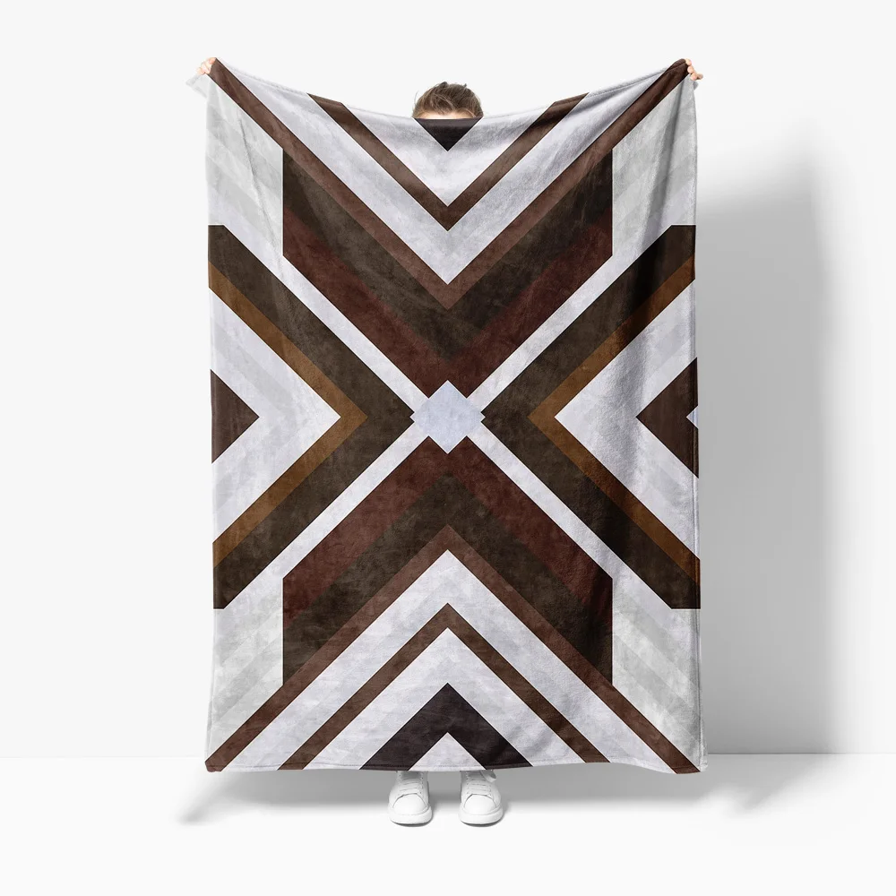 Geometric Pattern Throw Blanket Sofa Bed Decorative Blanket for Living Room Bedroom Kids Gift
Geometric Pattern Throw Blanket Sofa Bed Decorative Blanket for Living Room Bedroom Kids Gift