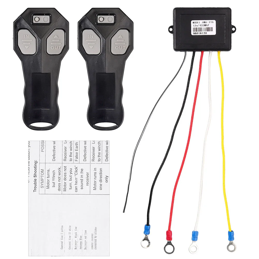Совершенно новый беспроводной цифровой комплект электрического пульта дистанционного управления для внедорожников -40-80 (градусов) ℃ 1 * Приемник 2 * Пульт дистанционного управления
Совершенно новый беспроводной цифровой комплект электрического пульта дистанционного управления для внедорожников -40-80 (градусов) ℃ 1 * Приемник 2 * Пульт дистанционного управления