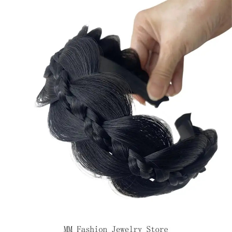 Realistic Synthetic Fiber Fishbone Braid Hairband Twist Braid Hairhoop Perfect For Busy Professional And Student
Realistic Synthetic Fiber Fishbone Braid Hairband Twist Braid Hairhoop Perfect For Busy Professional And Student
