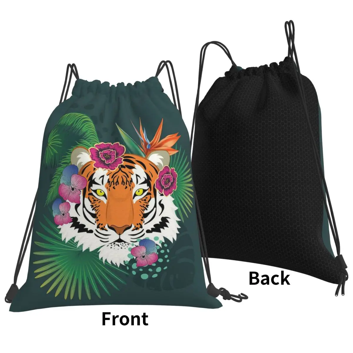 Leopard Tiger Cartoon 2 Backpacks Portable Drawstring Bags Sports Bag Book Bags for Travel School
Leopard Tiger Cartoon 2 Backpacks Portable Drawstring Bags Sports Bag Book Bags for Travel School
