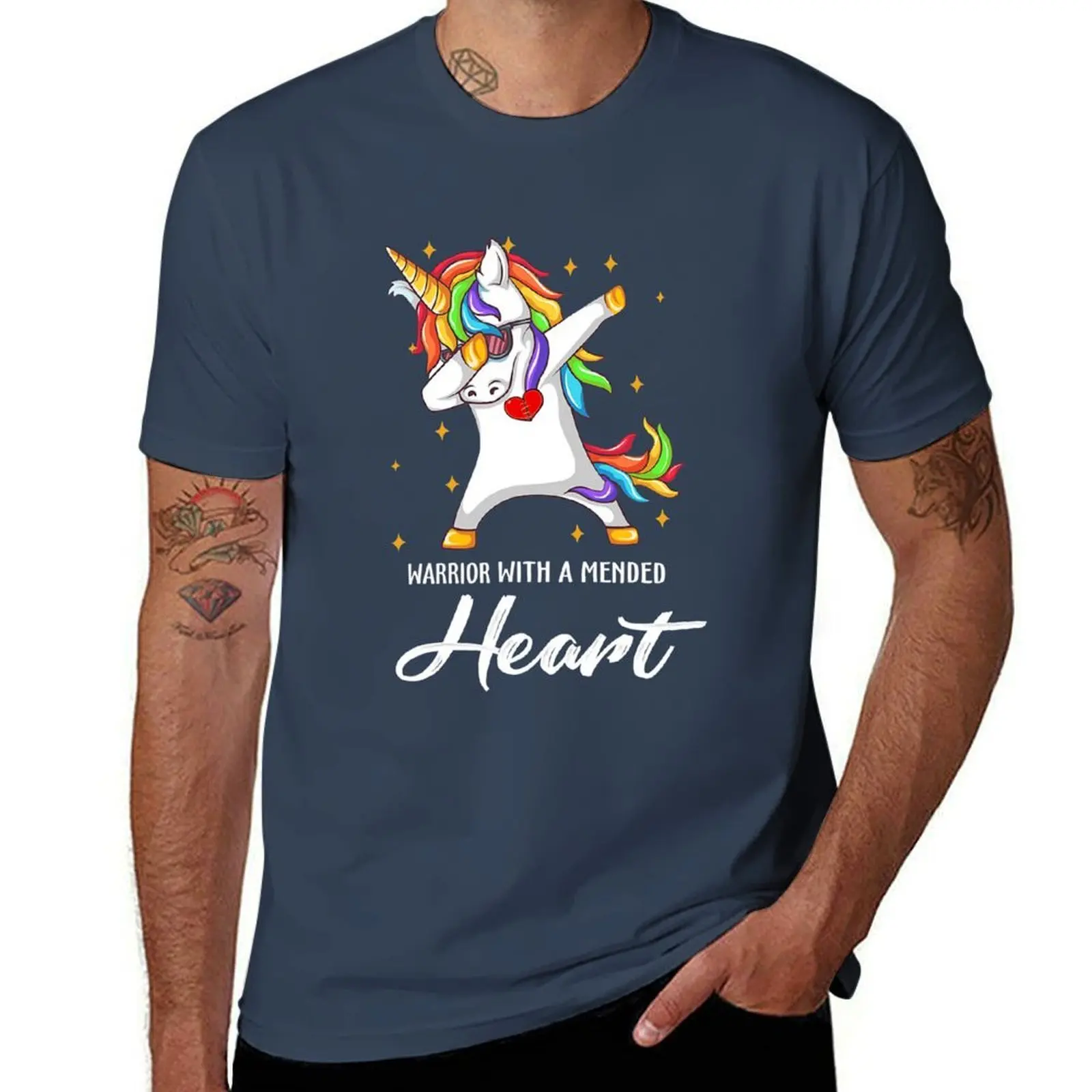 Warrior In A Mended Heart Dabbing Unicorn CHD Awareness Day T-Shirt t shirts for man pack white mens graphic t shirts T-Shirt
Warrior In A Mended Heart Dabbing Unicorn CHD Awareness Day T-Shirt t shirts for man pack white mens graphic t shirts T-Shirt