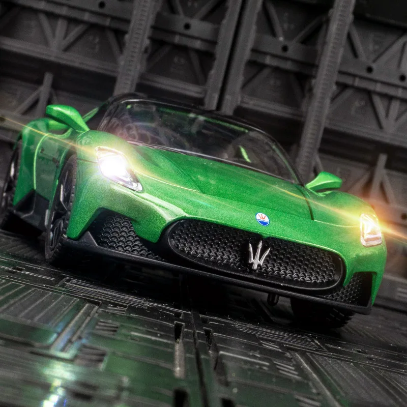 1:22 Maserati MC20 alloy car model ornament, doors and engine hood, trunk can be opened, return force, sound and light gifts
1:22 Maserati MC20 alloy car model ornament, doors and engine hood, trunk can be opened, return force, sound and light gifts