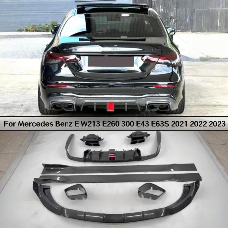Forged Carbon Fiber For Mercedes Benz E W213 E260 300 E43 E63S 2021-2023 Front Lip Rear Diffuser Side Skirts Body Kit Spoiler
Forged Carbon Fiber For Mercedes Benz E W213 E260 300 E43 E63S 2021-2023 Front Lip Rear Diffuser Side Skirts Body Kit Spoiler