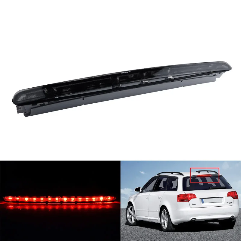 Black Smoked Lens LED Rear High Level 3rd Brake Light For 05-08 Audi A4 8E Avant
Black Smoked Lens LED Rear High Level 3rd Brake Light For 05-08 Audi A4 8E Avant