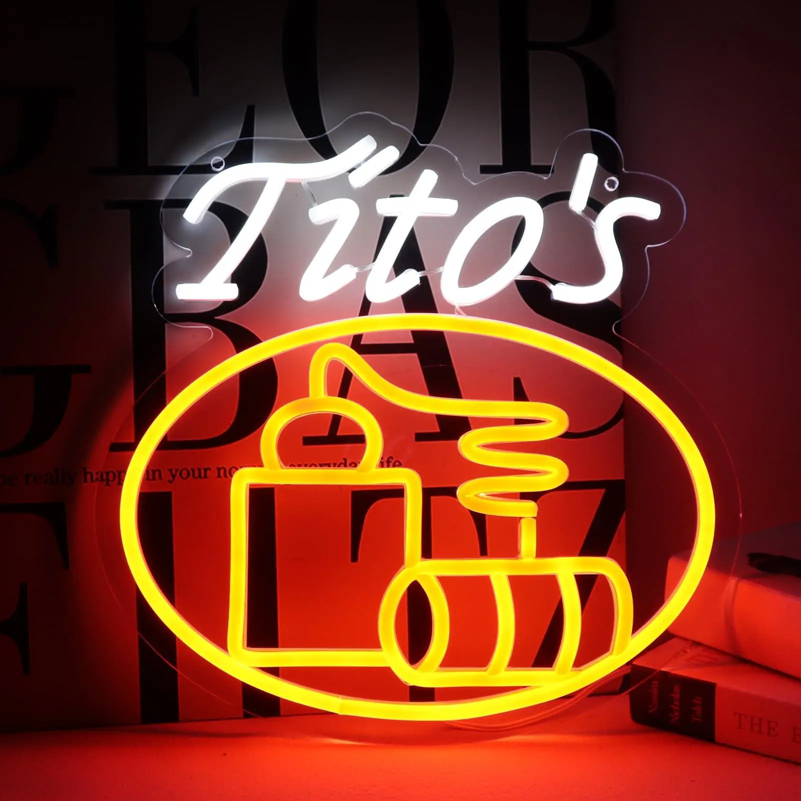 Vodka Logo Neon Sign for Bar Pub Man Cave Party Bright Led Light Suitable for Garage Decor Business Display USB Powered
Vodka Logo Neon Sign for Bar Pub Man Cave Party Bright Led Light Suitable for Garage Decor Business Display USB Powered