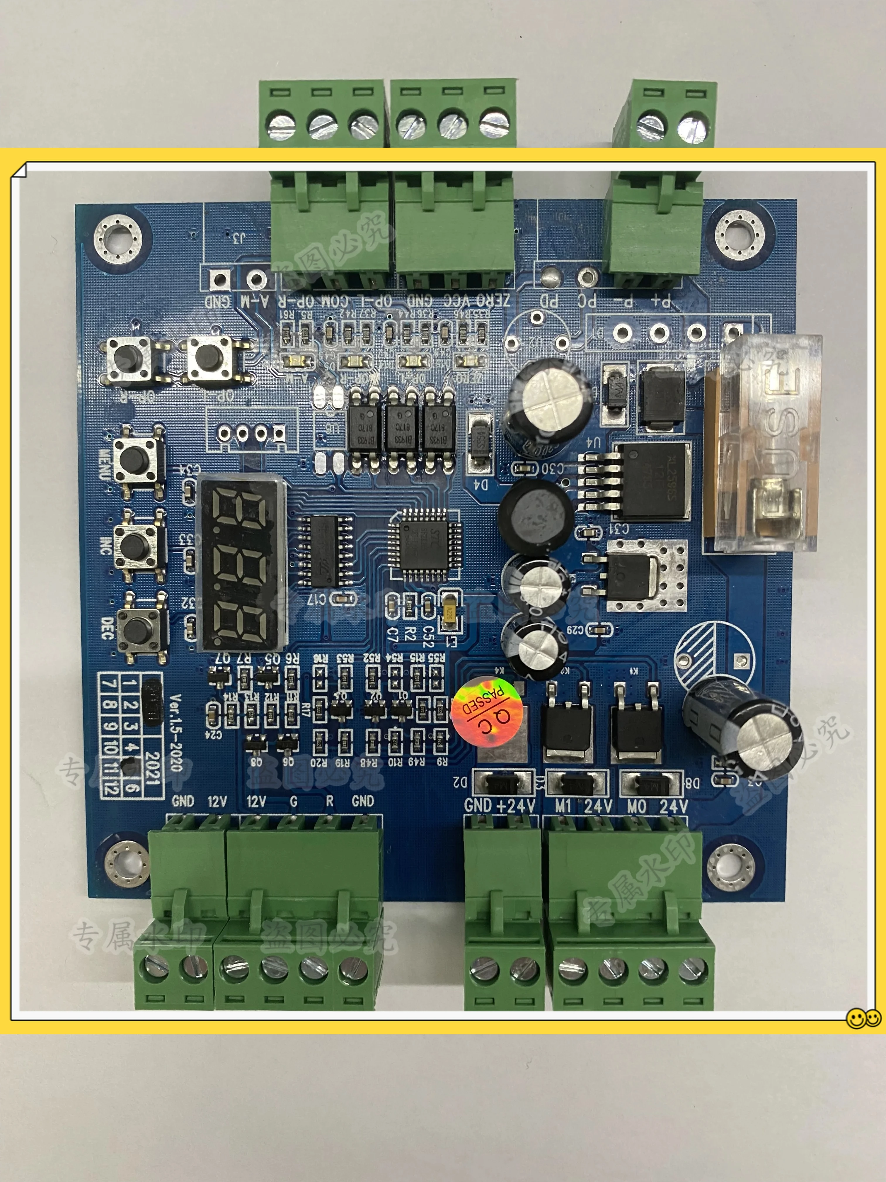 With RS485 Control Panel PCB for Tripod Turnstile Gate and Full Height Turnstile Mechanism with LED Display DC24V
With RS485 Control Panel PCB for Tripod Turnstile Gate and Full Height Turnstile Mechanism with LED Display DC24V