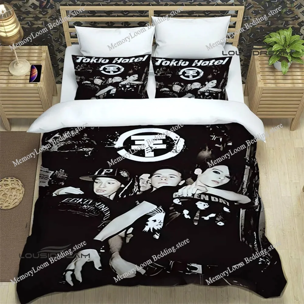 Tokio Hotel Band Printed Bedding Sets Exquisite Bed Supplies Set Duvet Cover Bed Comforter Set Bedding Set Luxury Birthday Gift
Tokio Hotel Band Printed Bedding Sets Exquisite Bed Supplies Set Duvet Cover Bed Comforter Set Bedding Set Luxury Birthday Gift