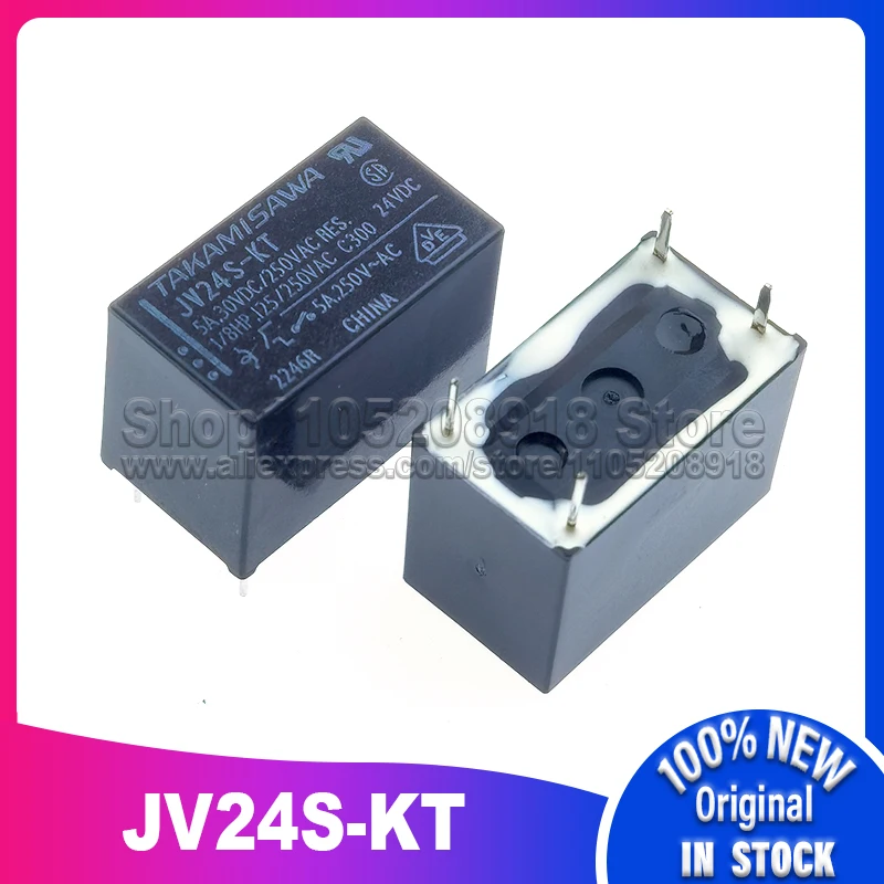 5 ~ 20 шт./лот, 100% оригинал, новое TAKAMISAWA JV24S-KT JV-24S-KT JV24-KT 4PINS 5A30VDC/250VAC 24VDC силовое реле
5 ~ 20 шт./лот, 100% оригинал, новое TAKAMISAWA JV24S-KT JV-24S-KT JV24-KT 4PINS 5A30VDC/250VAC 24VDC силовое реле