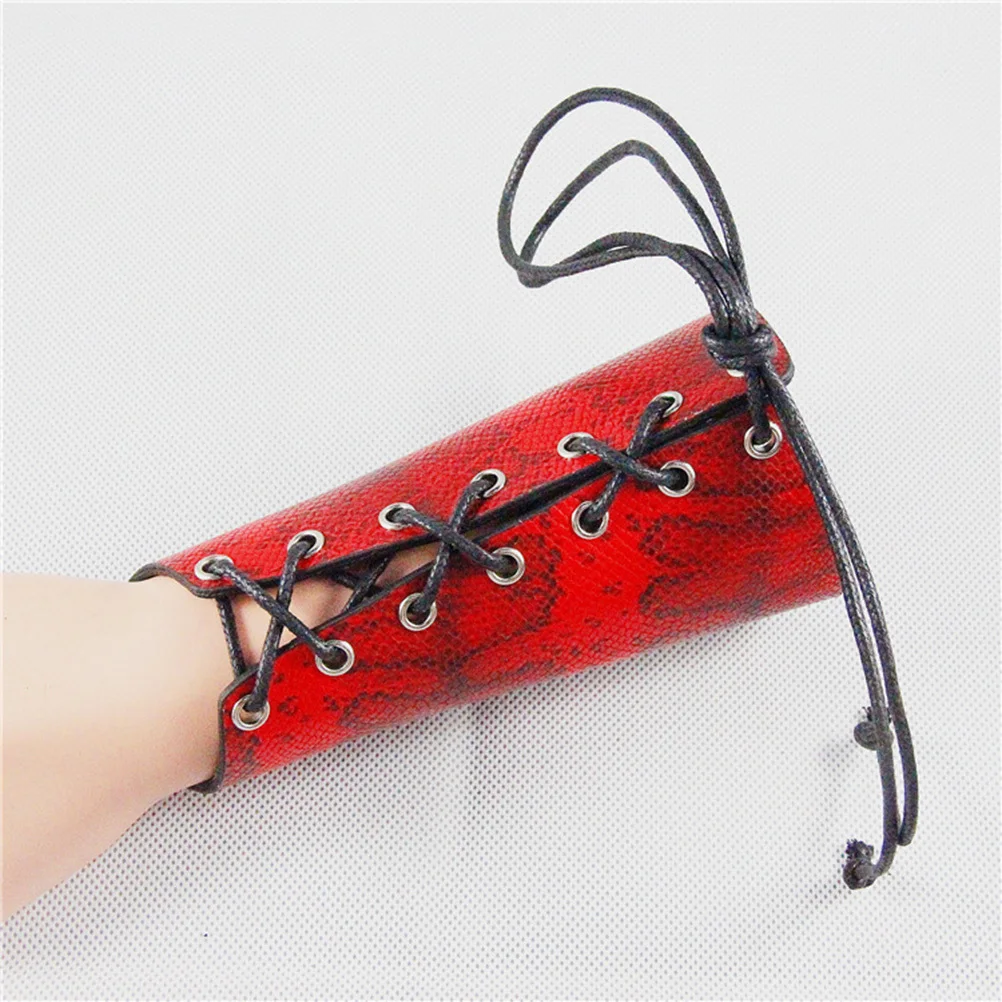 Waterproof Wrist Strap Adjustable Comfortable Punk Style Bracelet Snake Red for Exercise Daily Wear Rope Weaving Band
Waterproof Wrist Strap Adjustable Comfortable Punk Style Bracelet Snake Red for Exercise Daily Wear Rope Weaving Band