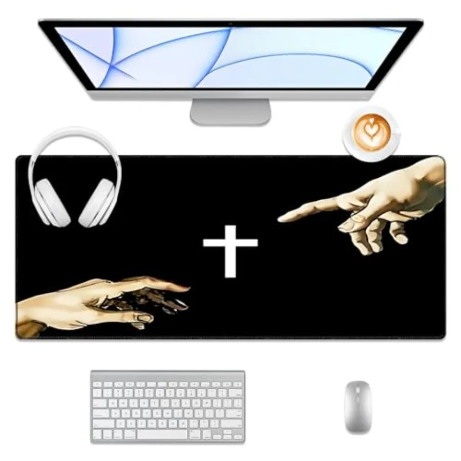 Desk Pad Protector, Mouse Pad, Office Desk Mat, Non-Slip Desk Blotter, Smooth Gaming Mouse Mat, Desk Writing Pad for Office and
Desk Pad Protector, Mouse Pad, Office Desk Mat, Non-Slip Desk Blotter, Smooth Gaming Mouse Mat, Desk Writing Pad for Office and