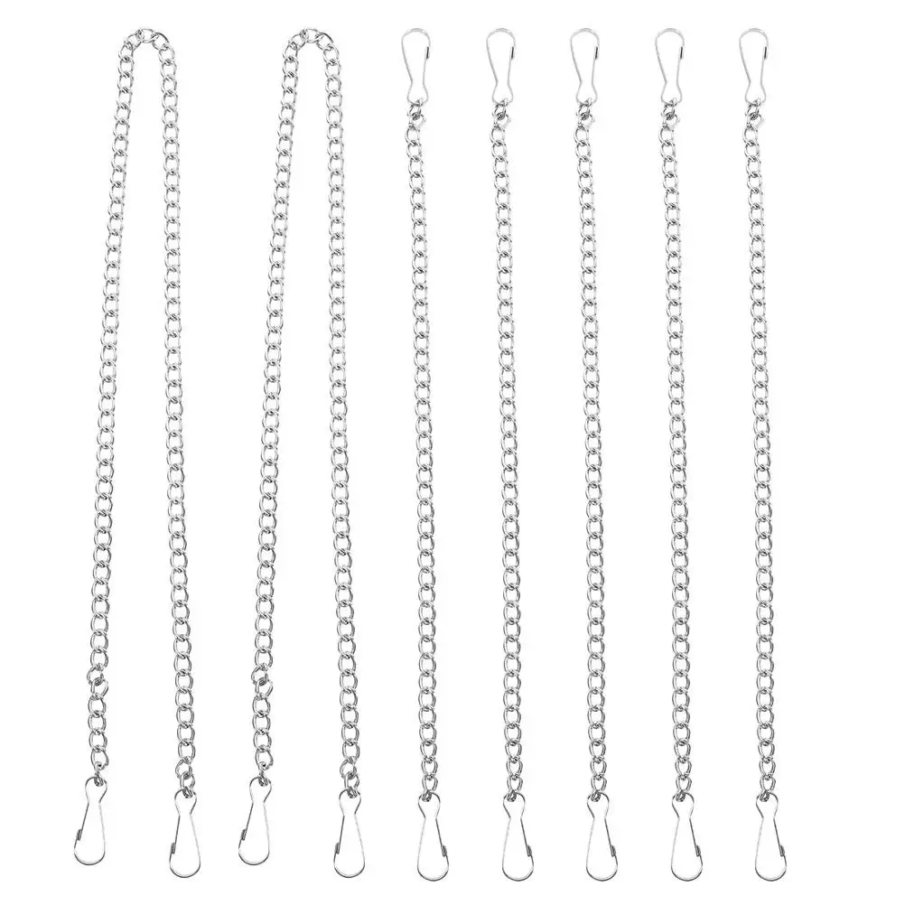 7pcs Tag Chain Silver Iron Flower Pot Hooks Wall Hanging Decoration Material Unique Design Versatile Use
7pcs Tag Chain Silver Iron Flower Pot Hooks Wall Hanging Decoration Material Unique Design Versatile Use