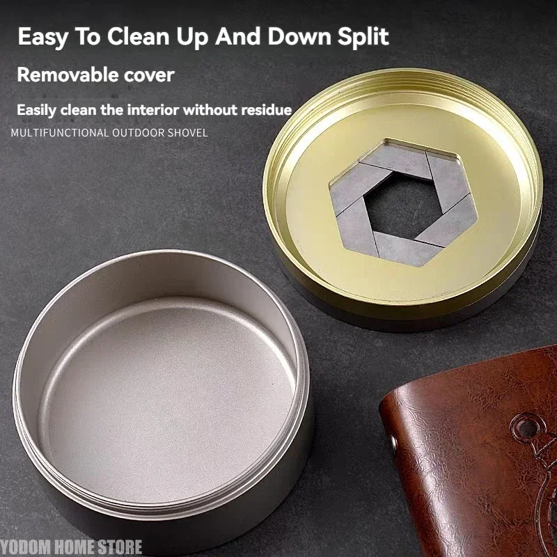High-End Mechanical Rotating Ashtray with Lid - Premium Cigar Accessory & Unique Tech Gift for Men
High-End Mechanical Rotating Ashtray with Lid - Premium Cigar Accessory & Unique Tech Gift for Men
