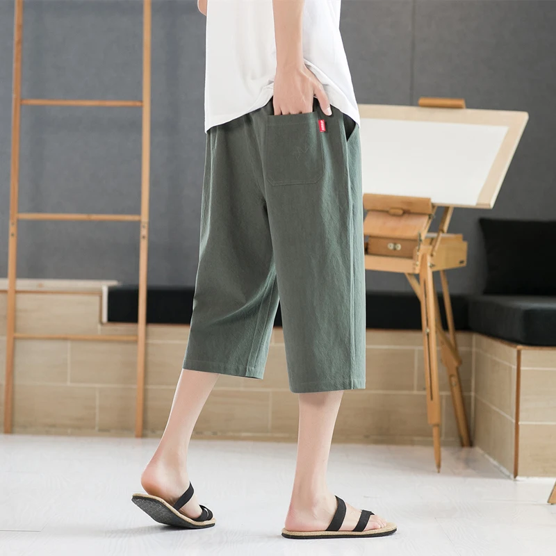 Summer Cotton Linen Loose Straight Leg Trousers Men's Casual Pants Thin Youthful Vitali Sle Seven-Footers Harlan
Summer Cotton Linen Loose Straight Leg Trousers Men's Casual Pants Thin Youthful Vitali Sle Seven-Footers Harlan