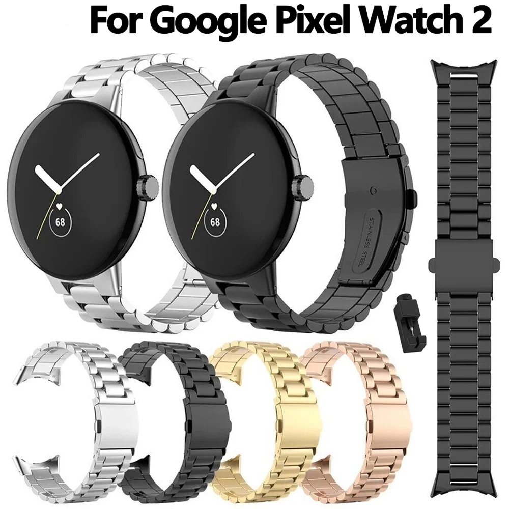 No Gaps Metal Strap For Google Pixel Watch 2 Stainless Steel Replacement Bracelet Correa For Google Pixel Watch Band Accessories
No Gaps Metal Strap For Google Pixel Watch 2 Stainless Steel Replacement Bracelet Correa For Google Pixel Watch Band Accessories