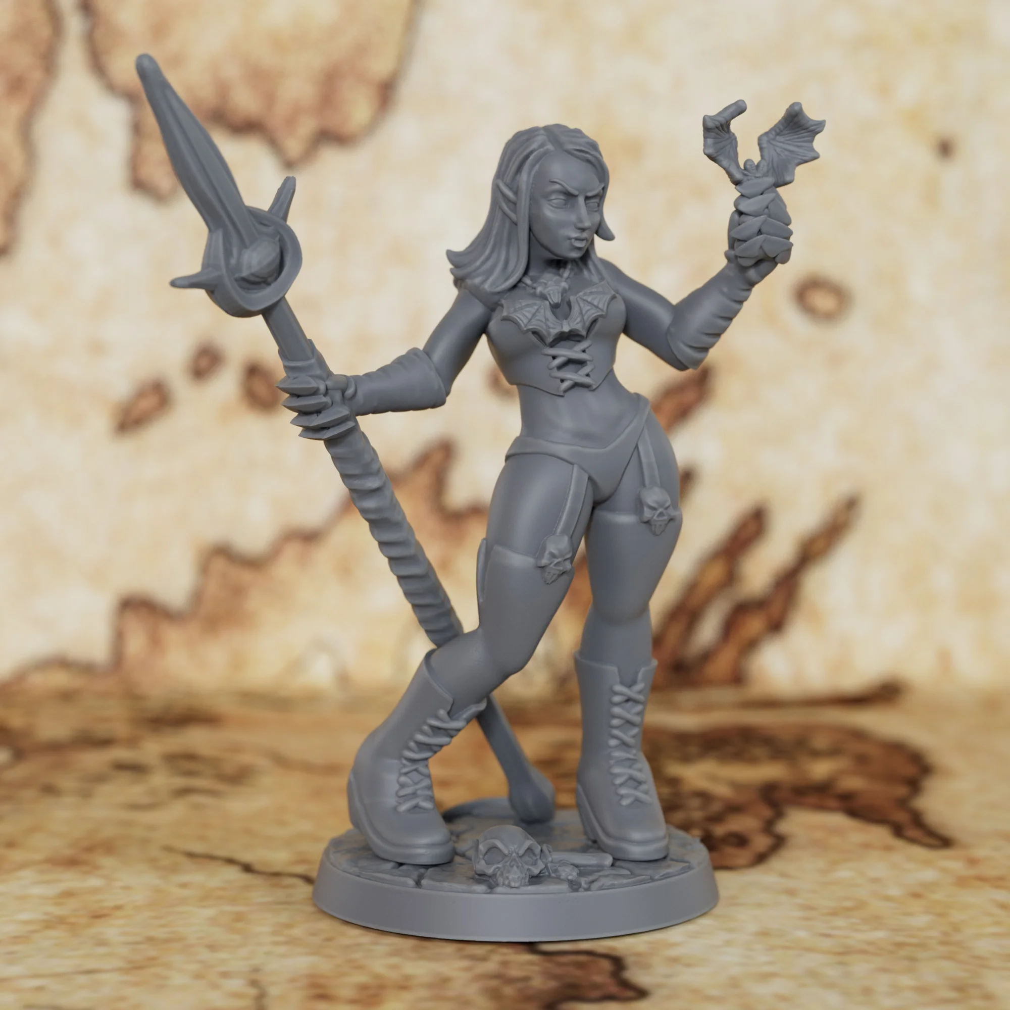Fantasy Vampire with Spear Miniature – Villain for Most RPG Games, Tabletop Game Room Decor, Halloween & Xmas Gift
Fantasy Vampire with Spear Miniature – Villain for Most RPG Games, Tabletop Game Room Decor, Halloween & Xmas Gift