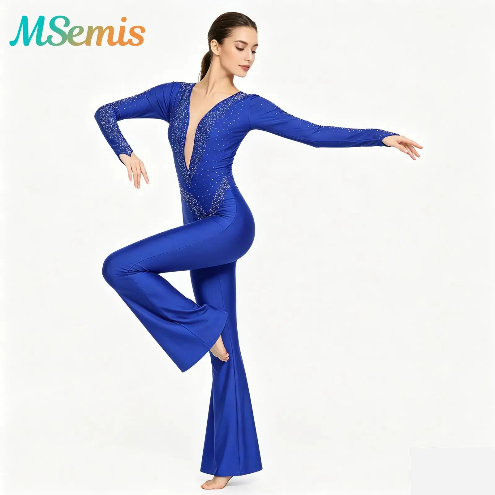 Womens Rhinestone Acrobatics Gymnastics Artistic Figure Skating Ballet Unitards Leotard Costume Ruched Mesh Overlay Jumpsuit
Womens Rhinestone Acrobatics Gymnastics Artistic Figure Skating Ballet Unitards Leotard Costume Ruched Mesh Overlay Jumpsuit