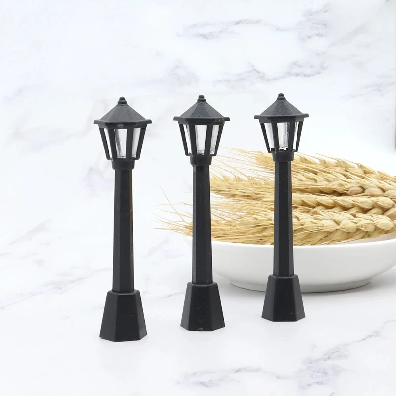 3pc Plastic Miniature Street Light Model Doll House Micro Landscape Garden Mini Street Light Model Miniature Lamp Post Wholesale
3pc Plastic Miniature Street Light Model Doll House Micro Landscape Garden Mini Street Light Model Miniature Lamp Post Wholesale