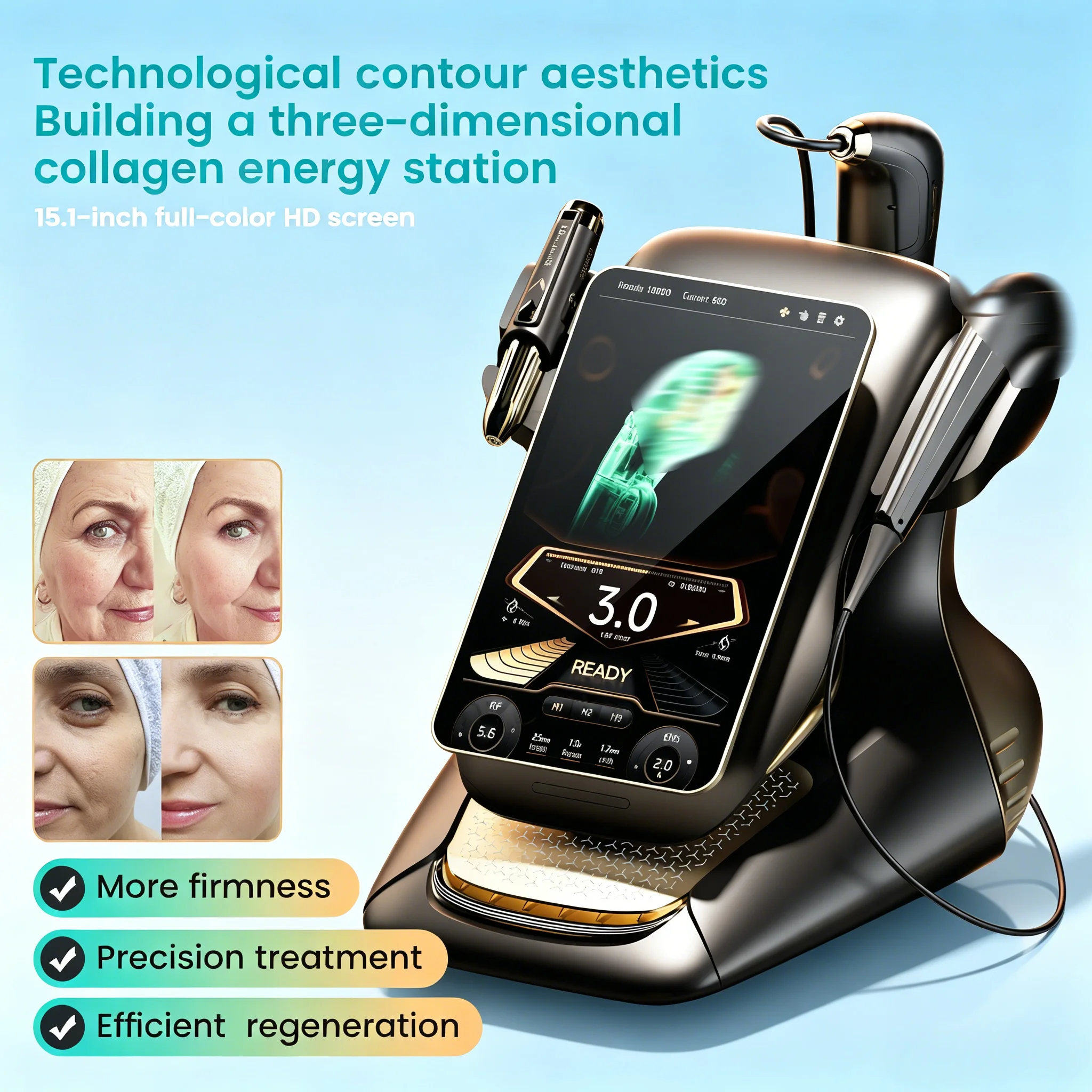 Facial Slimming Anti Aging 360MAX 25D HiFU 3 In 1 Non Invasive Machine Body Firming Salon Equipment
Facial Slimming Anti Aging 360MAX 25D HiFU 3 In 1 Non Invasive Machine Body Firming Salon Equipment