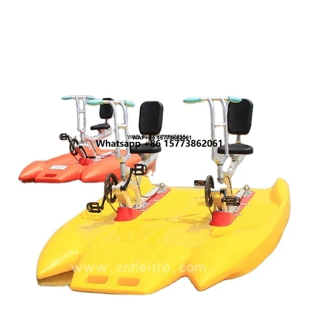 High Quality Floating Water Bike Pedal Boats for Family
High Quality Floating Water Bike Pedal Boats for Family