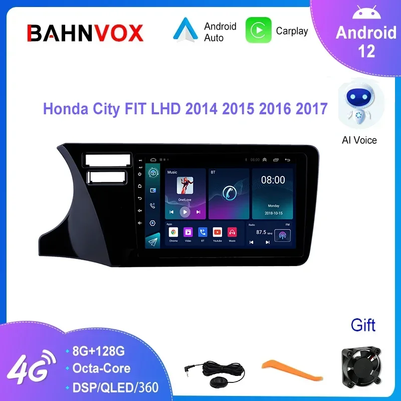 9" Android 12.0 Car Radio for Honda City Fit 2014-2017 Navigation GPS Multimedia Video Player Carplay Stereo Head Unit 2din DSP
9" Android 12.0 Car Radio for Honda City Fit 2014-2017 Navigation GPS Multimedia Video Player Carplay Stereo Head Unit 2din DSP