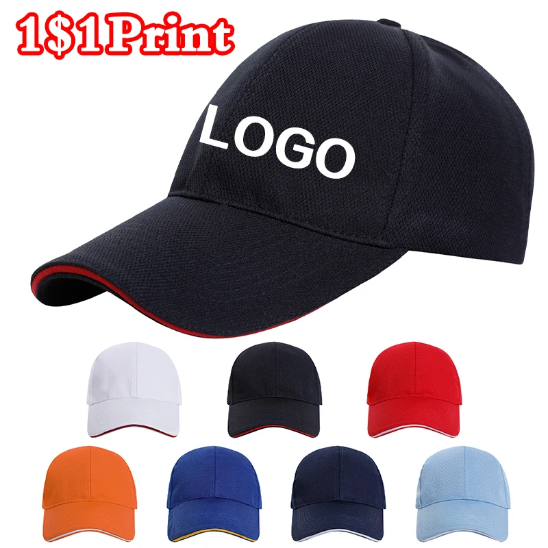 Quick drying baseball cap custom printed logo for both men and women, personalized design embroidered duckbill cap
Quick drying baseball cap custom printed logo for both men and women, personalized design embroidered duckbill cap