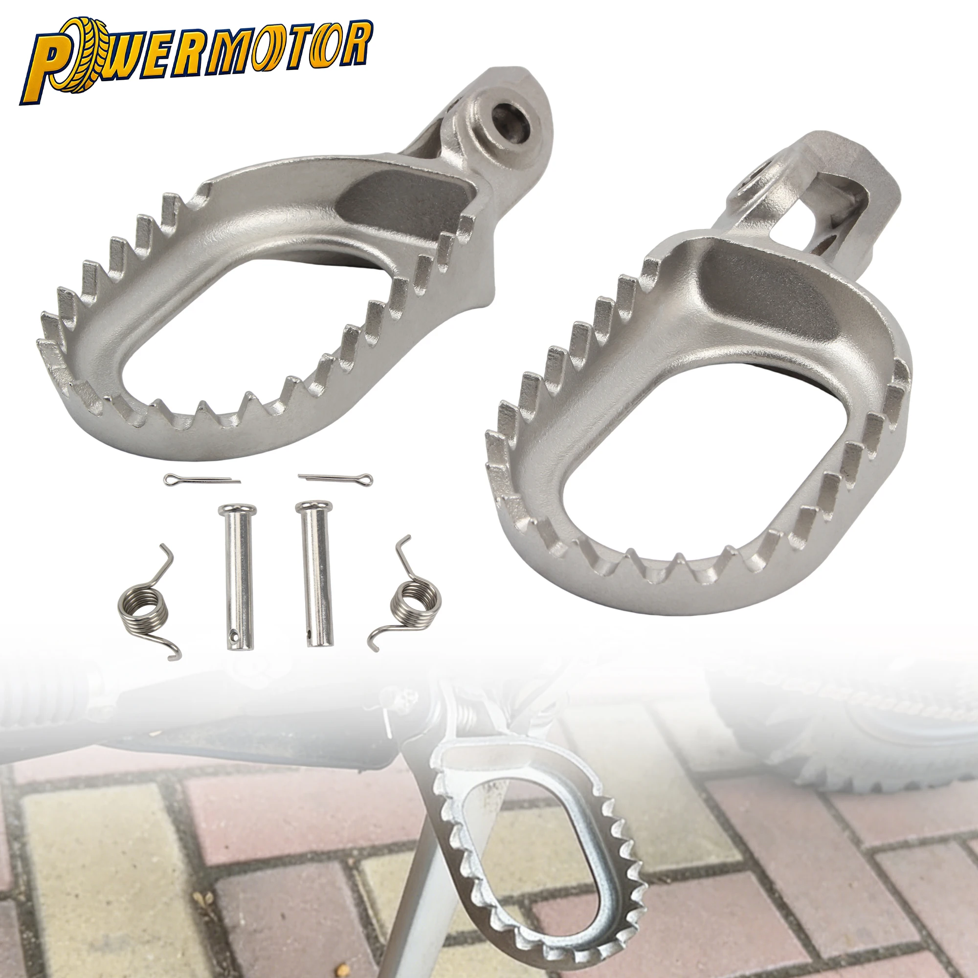 Stainless Steel Foot Pegs For KTM EXC XCF SXF XCW SX XC Husqvarna TX TE FC FE Motorcycle Dirt Bike Lowered 3mm Rear Set Footrest
Stainless Steel Foot Pegs For KTM EXC XCF SXF XCW SX XC Husqvarna TX TE FC FE Motorcycle Dirt Bike Lowered 3mm Rear Set Footrest