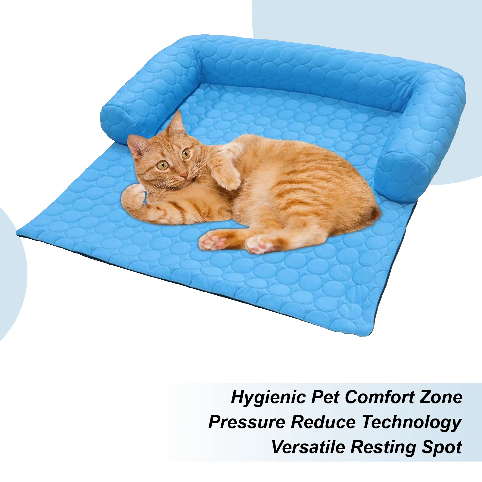 Pet Cooling Mat Cat Cooling Mat Ice Dog Bed Non-Slip Washable Cushion U Shape Pillow Pet Supplies For Kitten Puppy Indoor
Pet Cooling Mat Cat Cooling Mat Ice Dog Bed Non-Slip Washable Cushion U Shape Pillow Pet Supplies For Kitten Puppy Indoor