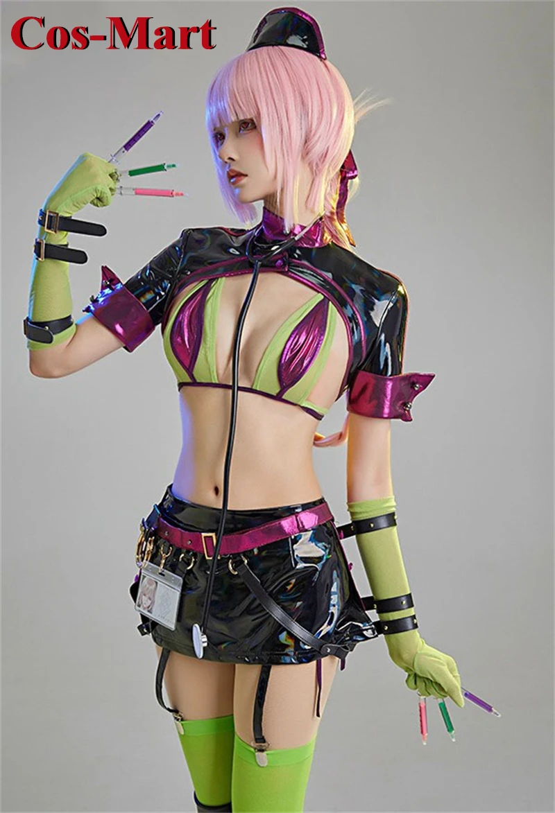 Cos-Mart Game Fate/Grand Order Florence Nightingale Cosplay Costume Halloween Nurse Uniforms Activity Party Role Play Clothing
Cos-Mart Game Fate/Grand Order Florence Nightingale Cosplay Costume Halloween Nurse Uniforms Activity Party Role Play Clothing