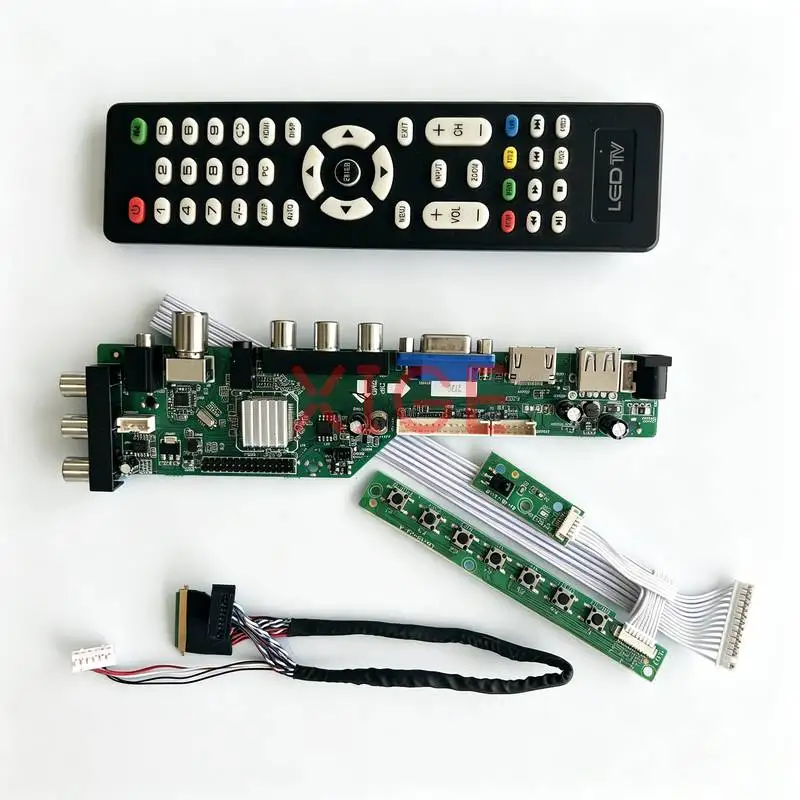 Controller Board Fit B156XTN02 B156XTN04 B156XTT01 B156XTN03 Laptop Panel LVDS-40 Pin DVB/USB/AV/VGA/HDMI 1366x768 1366*768 Kit
Controller Board Fit B156XTN02 B156XTN04 B156XTT01 B156XTN03 Laptop Panel LVDS-40 Pin DVB/USB/AV/VGA/HDMI 1366x768 1366*768 Kit