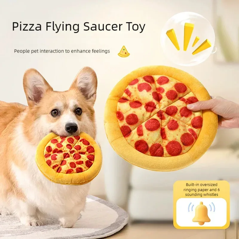 Eco Friendly Plush Pizza Pet Toy With Squeaker For Dogs Cats Puppy Kitten Interactive Chew Teeth Training Durable Cute
Eco Friendly Plush Pizza Pet Toy With Squeaker For Dogs Cats Puppy Kitten Interactive Chew Teeth Training Durable Cute