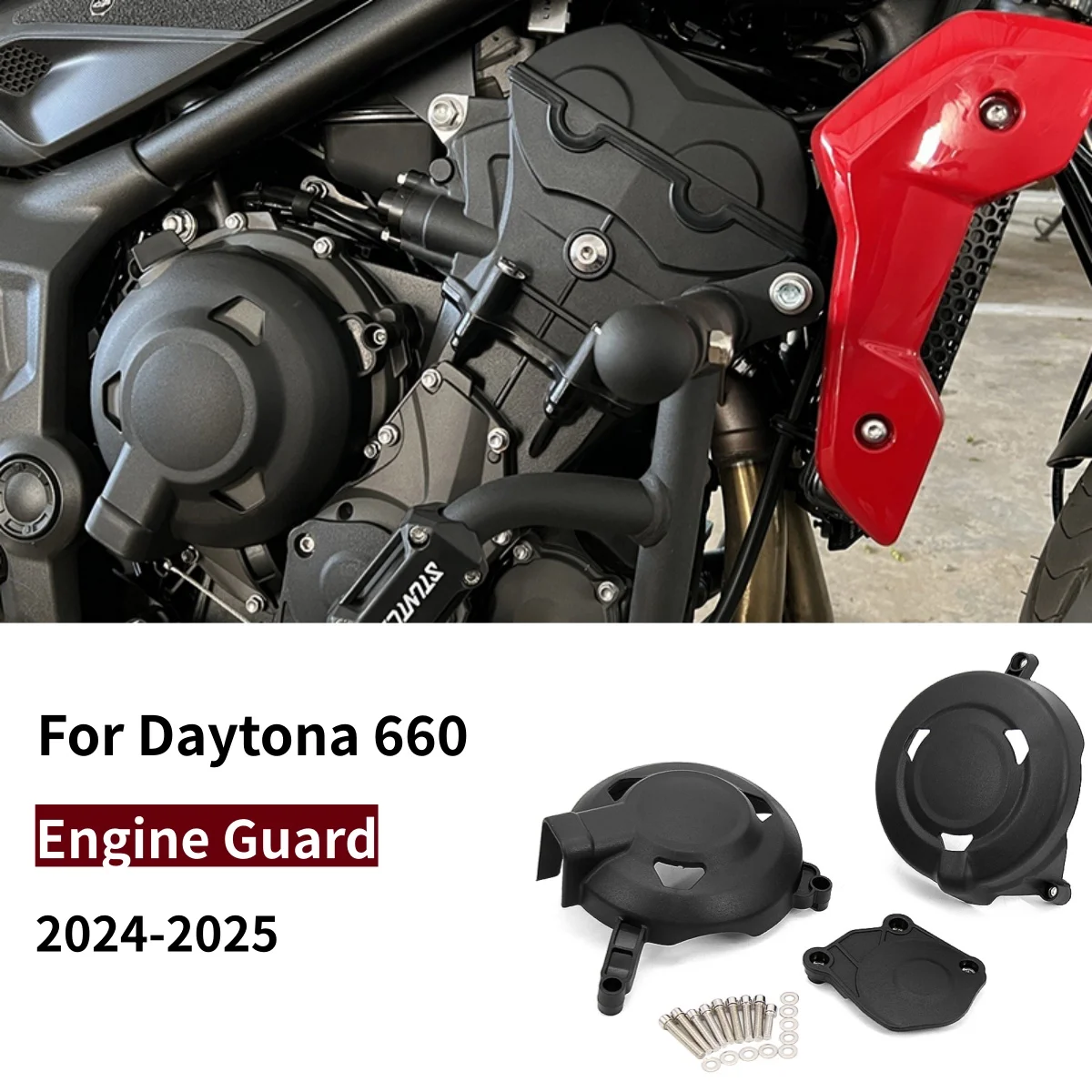 Для Trident 660 Trident660 Tiger Sport 660 2021-2025 DAYTONA 660 2024 2025 мотоциклетный двигатель, боковая крышка статора, защита
Для Trident 660 Trident660 Tiger Sport 660 2021-2025 DAYTONA 660 2024 2025 мотоциклетный двигатель, боковая крышка статора, защита