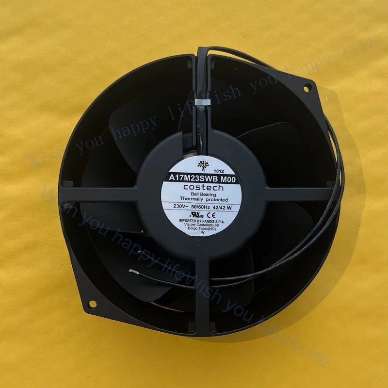 LL for Costech A17M23SWB M00 AC230V 42W High Temperature Resistant Cooling Fan
LL for Costech A17M23SWB M00 AC230V 42W High Temperature Resistant Cooling Fan
