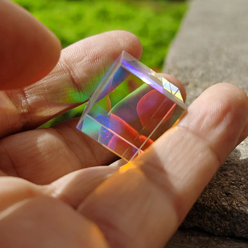 2 Pcs Spectrometer Optical Experiment Prisms Cube Colorful Cubes Glass Crystal Square
2 Pcs Spectrometer Optical Experiment Prisms Cube Colorful Cubes Glass Crystal Square